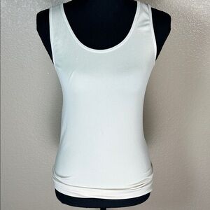 Love Charm Women's Ribbed Tank Top -Cream XS